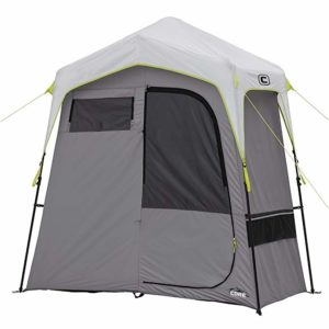 CORE Instant Camping Utility Shower Tent with Changing Room